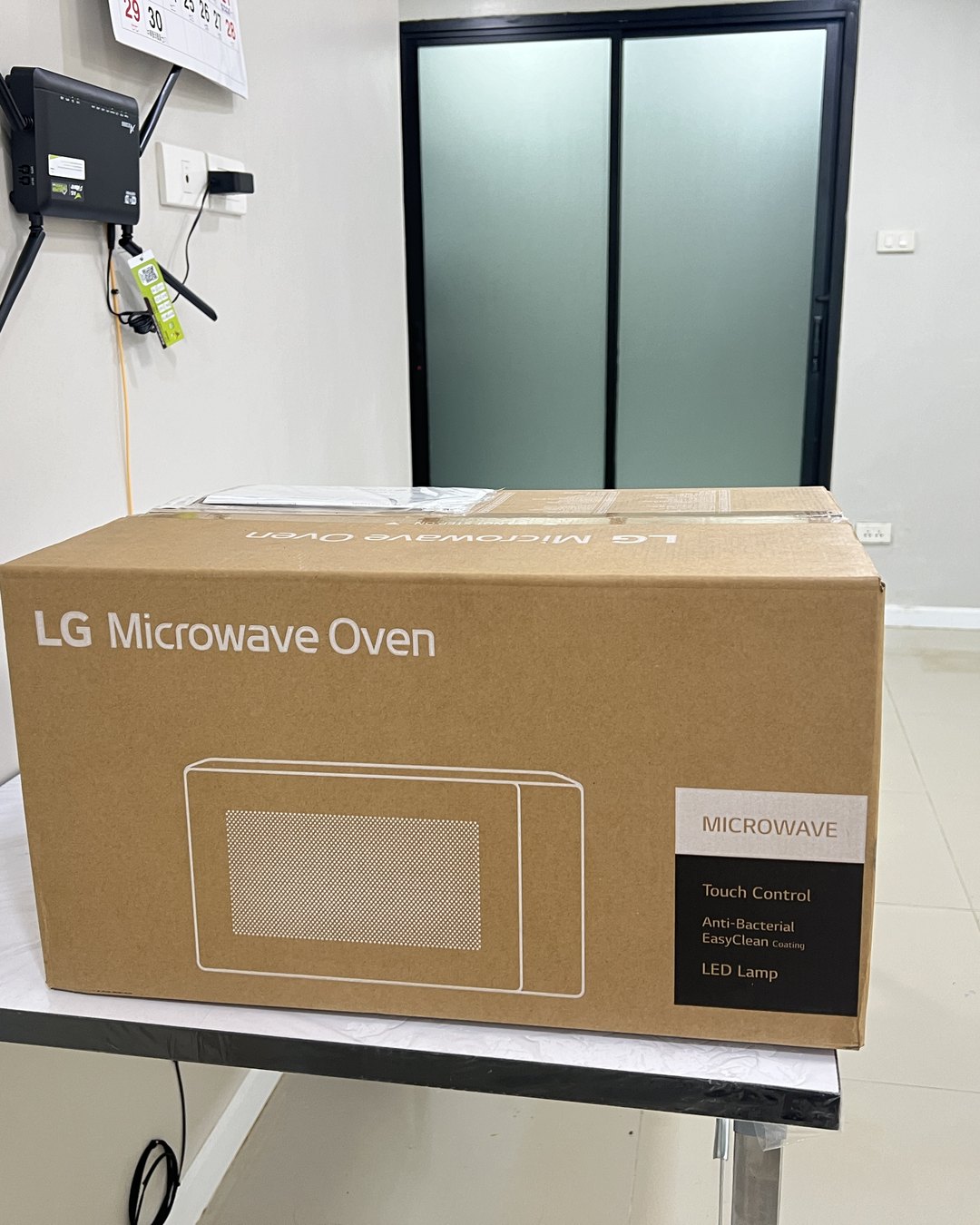 ไมโครเวฟ LG มาถึงแล้ว
