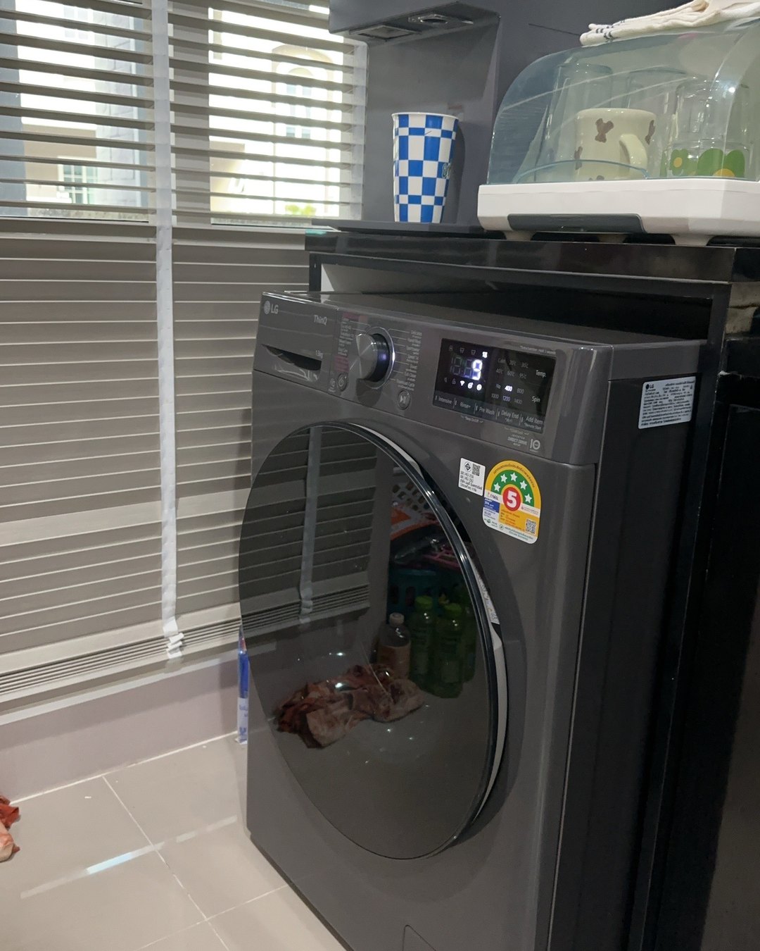 เครื่องซักผ้ารุ่นใหม่ ประจำการแล้ว